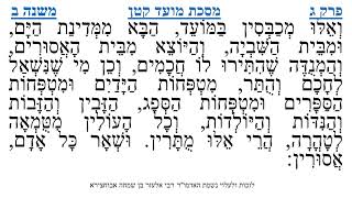 מסכת מועד קטן פרק ג משנה ב