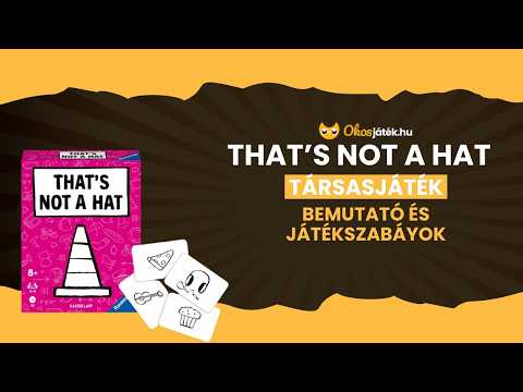 That's not a hat - ezt adom bemutató és szabályok | okosjatek.hu - Okosjáték - Játékbolt és Webáruház Budapest