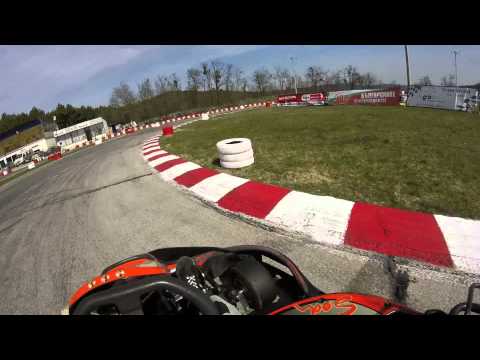 Onboard Dian Kostadinov 22-3-2015, Varna Karting Track, Semi-Final Group 1