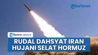 Alarm Perang Iran! Lesatkan Rudal Ton Peringatan ke Hormuz, Hantam Tanker UEA & Kapal Perang AS