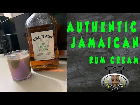 How To Make Authentic Jamaican Rum Cream - Vidmas | Foodmas