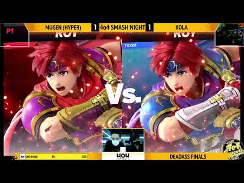 SSBU - 4o4 Smash Night 4 - Mugen / HyperKirby (Roy) vs Kola (Roy) - Grand Final