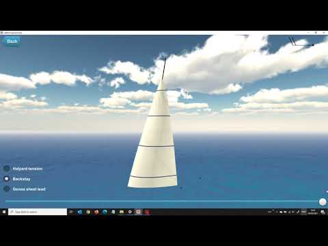 Genoa Trimming (Backstay)