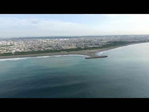 【ドローン映像③】茅ヶ崎漁港・ヘッドランド（Tバー）（漁港ーTbar）