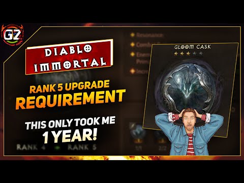 It Only Took Me 1 Year | Yayy! | Rank 5 Upgrade Requirement 5 Star Gem  | Diablo Immortal