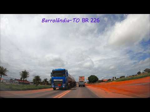 Percorrendo a BR 226 entre Barrolãndia e Guaraí-TO