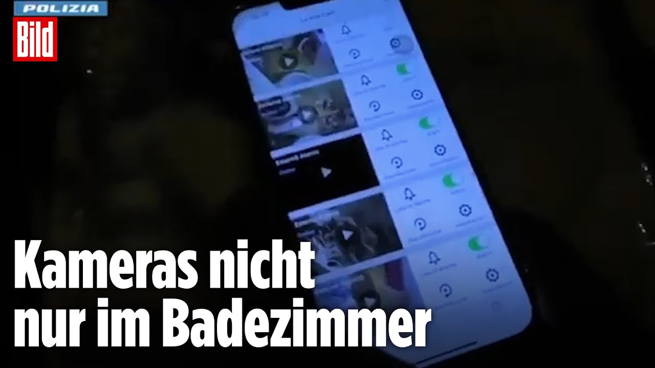 Italien: Vermieter soll Mieter in 15 Wohnungen ausspioniert haben