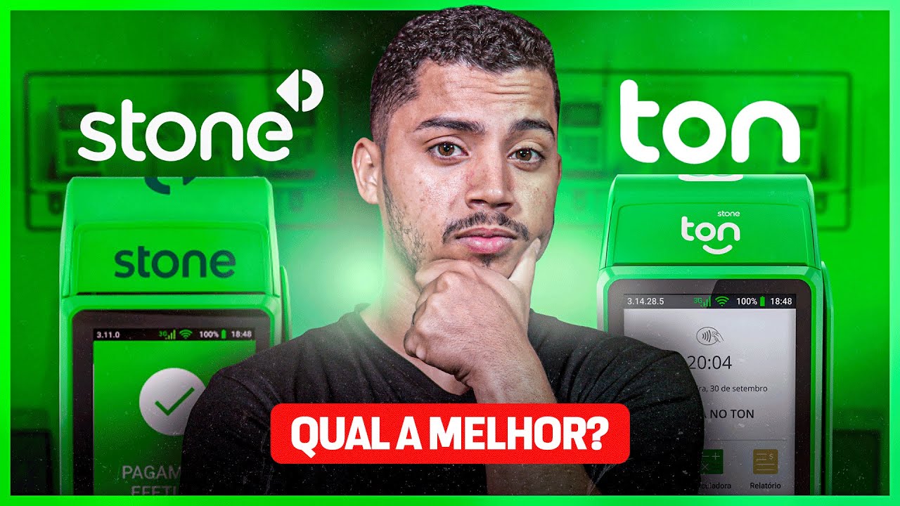 TON ou STONE: qual a MELHOR opção de MÁQUINA de CARTÃO para o SEU NEGÓCIO?