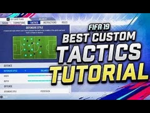 30-0 CUSTOM TACTICS & INSTRUCTIONS FIFA 19 ULTIMATE TEAM