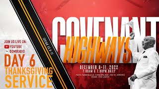 SHILOH 2022 | COVENANT HIGHWAYS | SHILOH THANKSGIVING SERVICE | 11, DEC.2022 | FAITH TABERNACLE OTA.