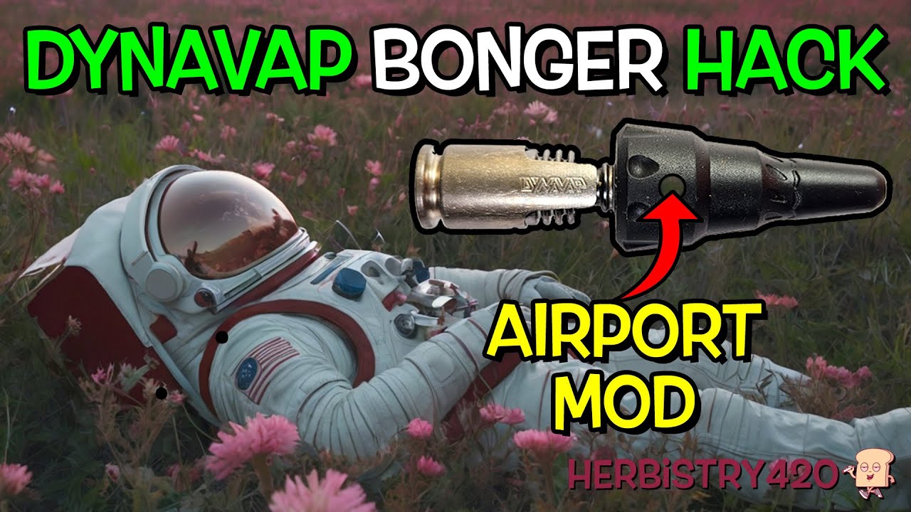 DynaVap Bonger Drill Mod: 5 Steps to Add an Airport for Huge Clouds