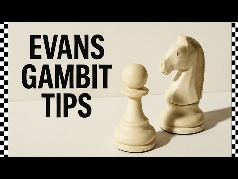 Evans Gambit | 9 Tips to WIN QUICK!