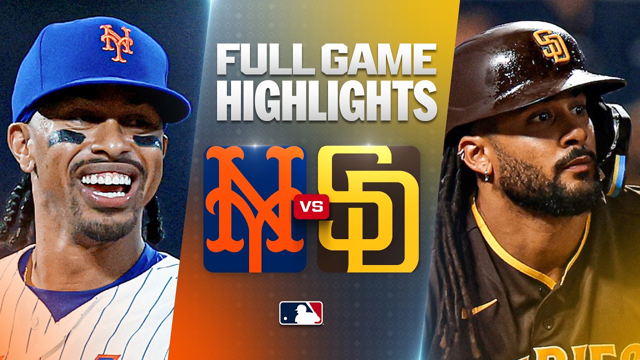 8월19일 샌디에이고 뉴욕매츠 MLB 하이라이트