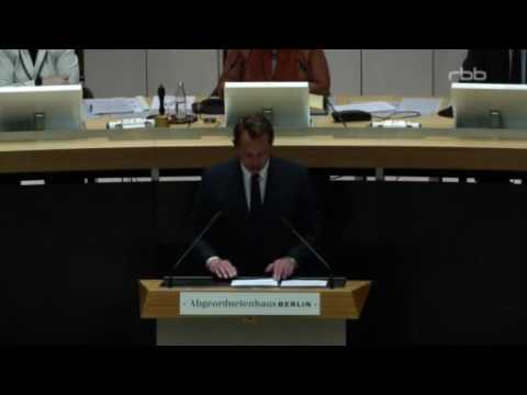 4. Sitzung des Berliner AGH 18. WP - Aufenthaltsrecht - Karsten Woldeit (AfD)