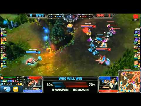 LMHT [06-10-2014] NWS vs OMG - Chung Kết Thế Giới Mùa 4 - Tứ Kết 4 - Trận 3