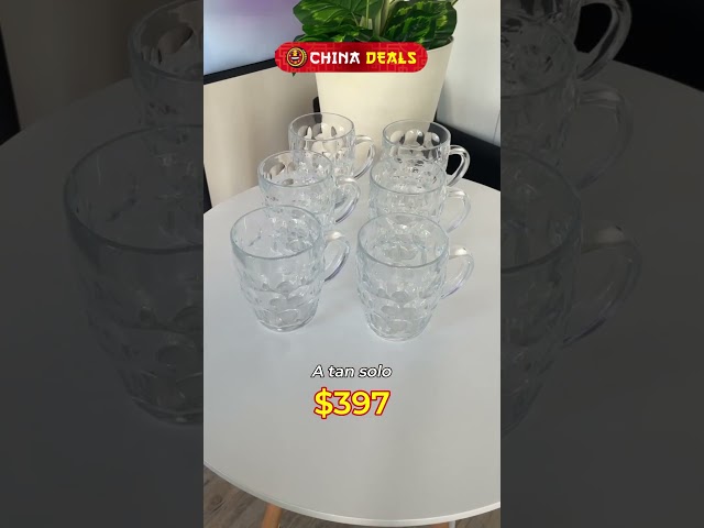 Vídeo relacionado con TIENDA EURASIA - Pack de 6 Jarras de Cerveza, Jarra de Cerveza de Cristal Transparente, Jarras de Diseño Clasico con Asa (520ml)