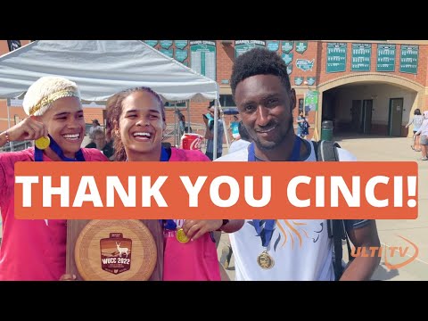 Thank you Cincinnati for having us at WUCC 2022