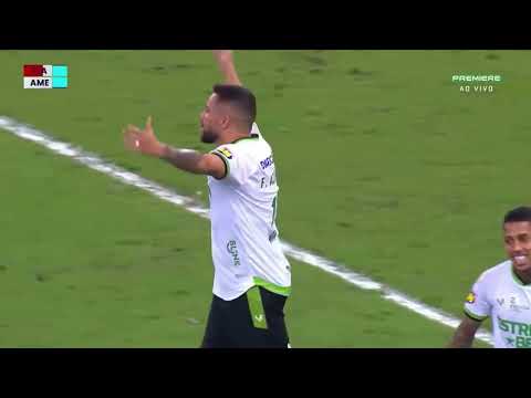 GOL DE FELIPE AZEVEDO CONTRA O FLAMENGO (FLAMENGO 1 X 1 AMÉRICA-MG) (BRASILEIRÃO 2023)