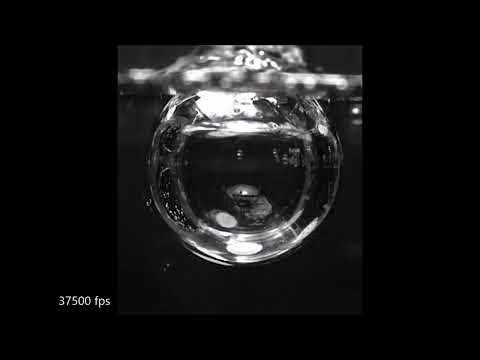 Cavitation in slow motion (37,500 fps)