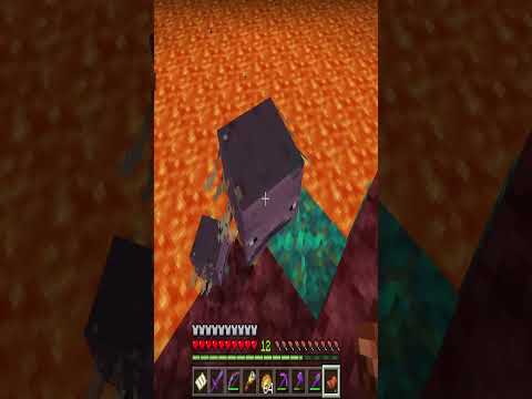 How to Find a Nether Fortress and Blaze Rod Short #minecraft #minecraftshorts