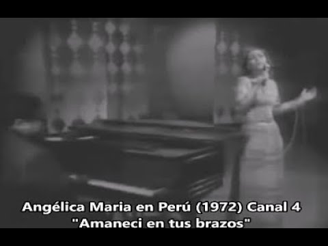 "Angélica María" en vivo Perú (1972) - Canal 4