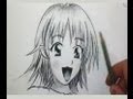 Comment dessiner un visage Manga de fille [Tutoriel ...