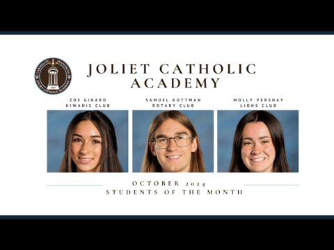 WJCA Broadcast News - October Students of the Month - 10/30/2024