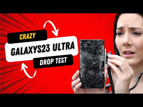 Galaxy S23 Ultra Drop Test (NO CASE) - Bullxxxx Gorilla Glass