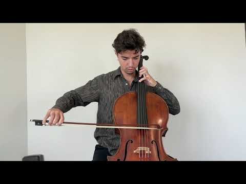 Marais - Les Voix Humaines, arr. cello