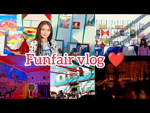 School Funfair vlog ❤️||Spring Fling Carnival||🥰🥰🎉