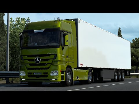 ETS2 1.40 - ProMods 2.55 - Mercedes Actros 1846 MP3 - Trip: Montpellier - Bilbao