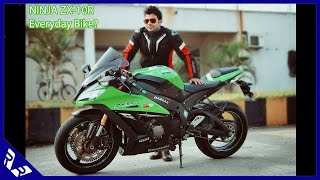 2015 Kawasaki Ninja ZX-10R - An Everyday Bike? City ride and Review