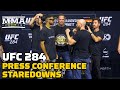 UFC 284 Press Conference Staredowns | MMA Fighting