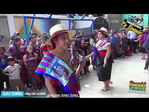 Ronald y sus Bravos y Reina Chupolense 2024 - Desde Aldea Tzununa, Santa Cruz La Laguna