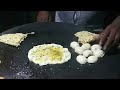Omelette Pav Street Food | Omelette Pav Recipe Street Style || Bombay Street Food