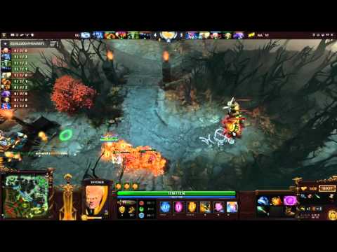 Dota 2   Dendi Invoker   Na'Vi vs EG Dota Pit
