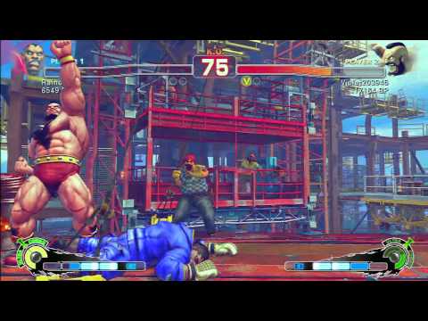 SSF4 Rank Match  Raincrz (BO)  vs  Violat203945 (ZA)