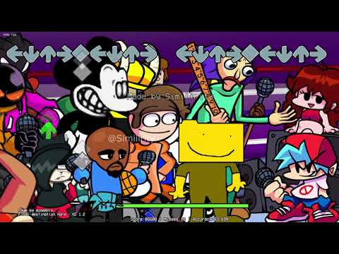 Friday Night Funkin - Amor joins the game! - Final Destination 30 Players!