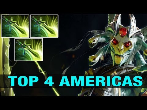 Yawar TOP 4 AMERICAS Plays Medusa With 3 Butterflies - Dota 2