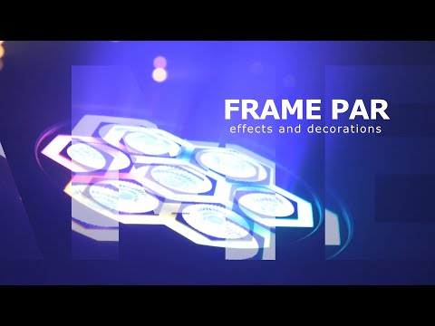 Light4Me Frame Par – efekty i dekoracja światłem