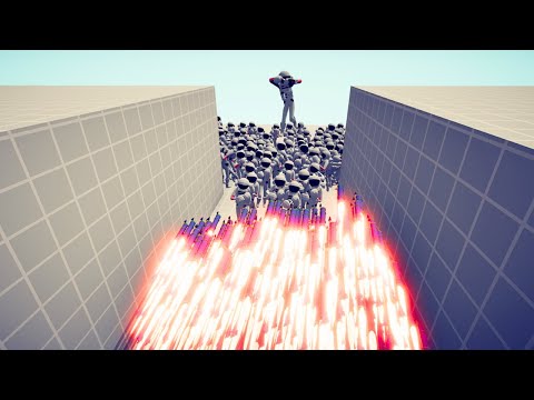 100x Astronaut + 1 Giant Astronaut VS Every God - Totally Accurate Battle Simulator TABS