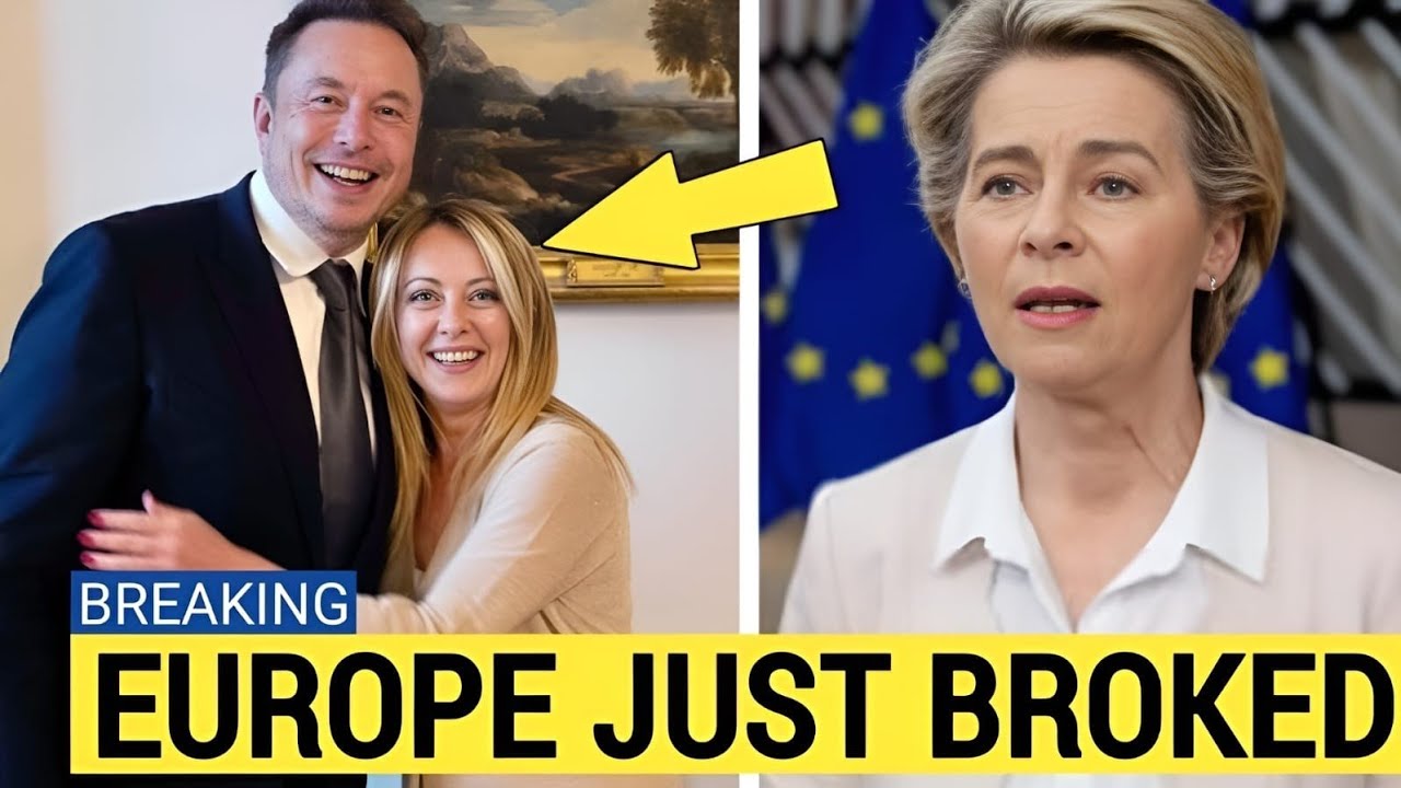 EU Has No Satellite System — Meloni Just Broke the EU, Von der Leyen Has No Answer!
