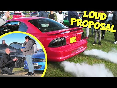 HUGE Modified Car Show GOES INSANE After Surprise Proposal!