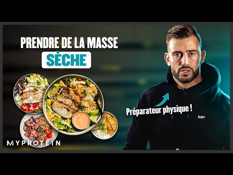 Ce QU'IL FAUT faire pour PRENDRE DE LA MASSE "sèche" (et éviter la prise de gras)