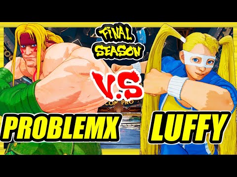 SFV CE 🔥 ProblemX (Alex) vs Luffy (R. Mika) 🔥 Battle Lounge 🔥 Street Fighter 5
