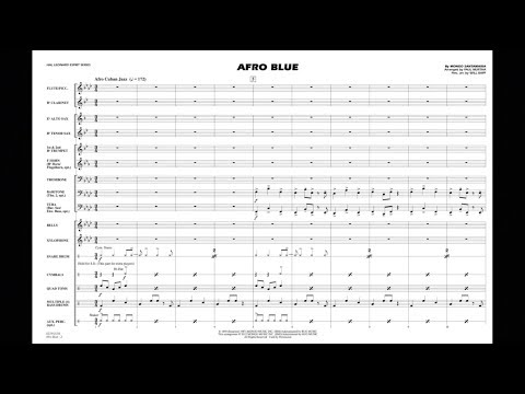Afro Blue by Mongo Santamaria/arranged by Paul Murtha