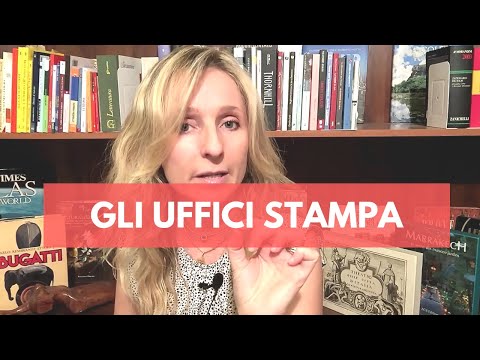 Cosa dovrebbe fare l'ufficio stampa?