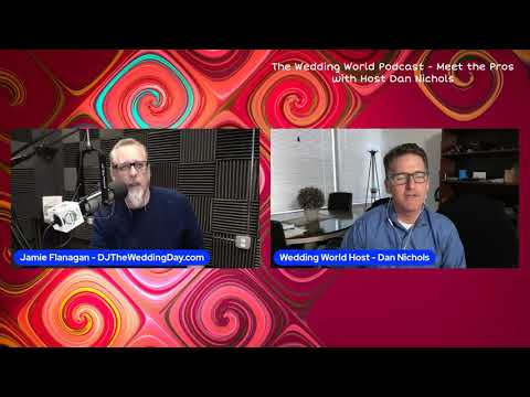 Wedding World Podcast interview of Jamie Flanagan