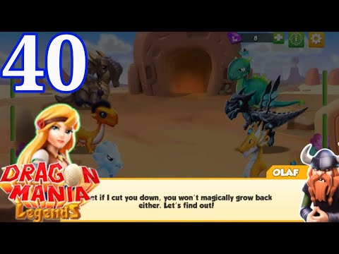 Dragon Mania Legends - Gameplay Walkthrough Part 40 - Map Level Battle (OS, Android)