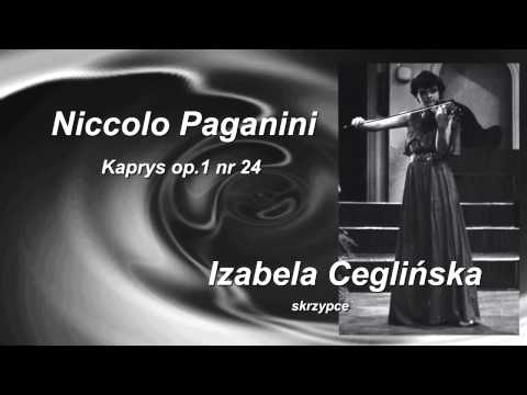 Niccolo Paganini - Kaprys op.1 nr 24